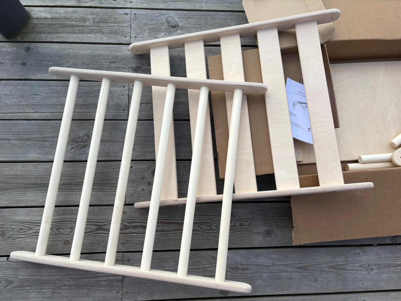 Hopfällbar stege // 65 cm ⇈