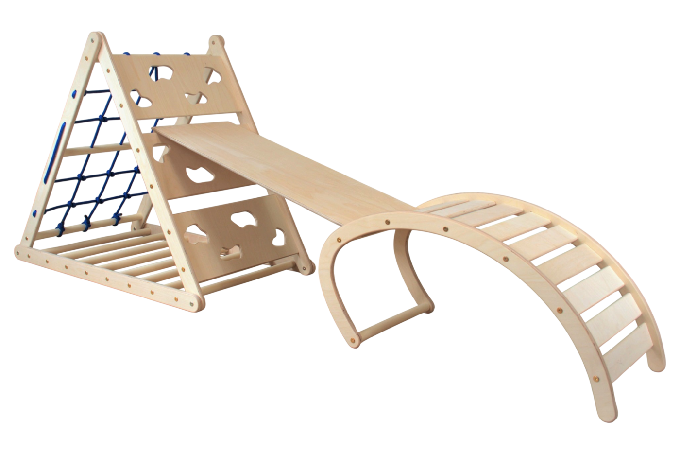 Stor klättertriangel Gunga 5-i-1 SET