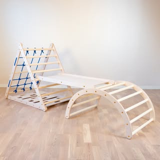Stor klättertriangel Båge 5-i-1 SET