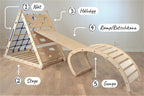 Stor klättertriangel Gunga 5-i-1 SET