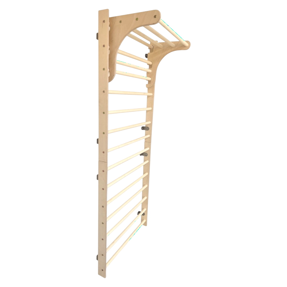 Klättervägg med justerbar uppfällbar  //  200 cm